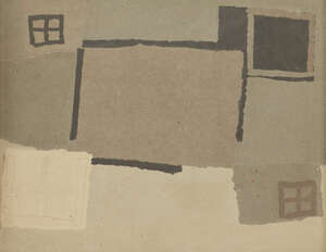 
	
		Francis Davison,
		British 1919-1984-
		 
		Fields and Enclosures;
		 
		collage on...