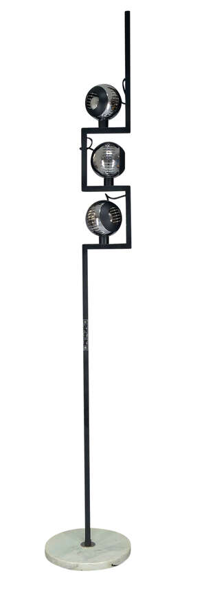 
	
		Angelo Lelli (1911-1979), a three light floor lamp for Arredoluce    
		c.1960 , stamped...