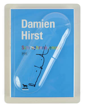 
	
		Damien Hirst,
		British b. 1965-
		 
		Schizophrenogenesis (Book), 2017;
		 
		book in...