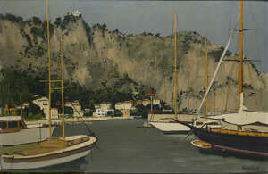 
	
		Robert Humblot,  
		
		French 1907-1962- 
		 
		 
		Auvergne, 1954; 
		 
		 
		oil on...