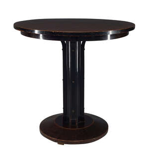 
	
		Attributed to Josef Hofmann (1870-1956), a stained beech centre  table for Thonet, 
		