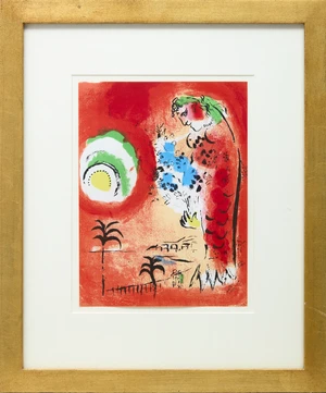 Marc Chagall,&nbsp;French 1887-1985,&nbsp;La Baie des Anges (The Bay of Angels), 1960;&nbsp;lithograph in colours...