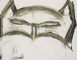 
	
		Joyce Pensato, 
		American 1941-2019- 
		 
		Margate Batman, 2019; 
		lithograph on...