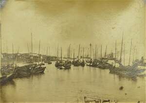 FELICE BEATO, eight albumen prints, comprising six Burmese portraits and two views of the...