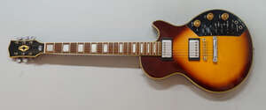 
	
		A Kay Effector Les Paul style guitar, with 22 frets and mother of pearl inlay to the...