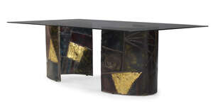 
	
		Paul Evans (1931-1987), a model 'PE-24' dining table, Paul Evans Studio for Directional  ...