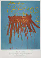 Cy Twombly, American 1928-2011, four posters advertising exhibitions at the Gagosian...