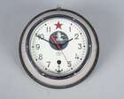 
	
		A &#39;Cold War&#39; period Russian Soviet Submarine clock, by the Vostok factory, Christopol,...