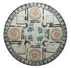 
	
		Piero Fornasetti (Italian 1913-1988), a &#39;Tavola apparecchiata&#39; dining table       
		