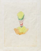 Jacques Villon, French 1875-1963, Portrait of an Artist; Two Cubist Vases; Homme Prêchant;...