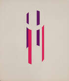 Francis Carr, 
Hungarian/British 1919-2013- 
Two makes one, 1967; 
collage and pen and black ink on...