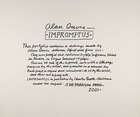 
	
		Alan Davie, 
		Scottish 1920-2014- 
		 
		Impromptus, 2001; 
		 
		the complete...