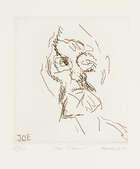 
	
		Frank Auerbach,
		British/German b.1931-
		 
		Six Etchings of Heads [Marlborough...