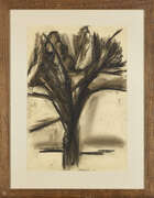 
	
		Anthony Hatwell, 
		British 1931-2013 - 
		Tree, 1954; 
		charcoal on paper, signed and...