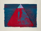 RTO John Loker, British b.1938- Safety Zone 2, 1989; screenprint in colours on wove, signed,...