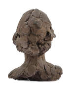 Stella Steyn,
Irish 1907-1987 -
Woman's head;
resin maquette, H30 x W19 cm (ARR)