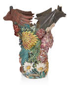 
	
		Pamela Mei Yee Leung (1962-2011), 
		 
		Pottery planter modelled as a winged bull and...