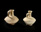 A Hellenistic pottery lagynos, with traces of white slip remaining, circa 2nd-1st Century B.C.,...