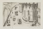
	
		Edward Bawden CBE RA, 
		British 1903-1989-
		 
		Mount Pleasant Road & Marine...