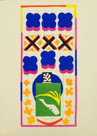 
	
		Henri Matisse, 
		French 1869-1954- 
		 
		Poissons Chinois - Maquette for a Stained...