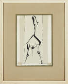 
	
		Marino Marini,
		Italian 1901-1980-
		 
		Cheval;
		 
		lithograph in colours on...