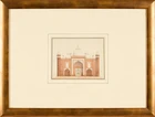 A Company School painting of the Mosque at the Taj Mahal, Delhi, circa 1830
mounted, glazed and...