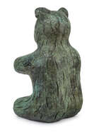 
	
		Laura Ford, 
		British b.1961 - 
		 
		Smoking Bear, 1987; 
		 
		bronze, H38 x W18.5...