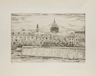 Joseph Hecht, Polish 1891-1951, Paris, Rue des Pretres Saint-Severin, Rue Mouffetard,...