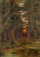 
	
		Julius Sergius von Klever, 
		 
		Russian 1850-1924-
		 
		 
		 
		Sunset in a...