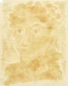 Basil Rákóczi, British/French 1908-1979 - Flower Girl, 1958; ink and monotype on paper, signed...