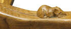 
	
		Robert Thompson (1876-1955), a Mouseman English oak three-legged stool
		c.1970, signed...