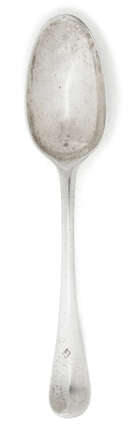 
	
		A George I silver spoon by Paul de Lamerie, London, c.1720, with Hanoverian stem, the...