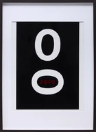Almir Mavignier da Silva, Brazilian 1925-2018, Zero, 1979; glossy screenprint in colours, signed...