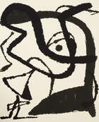 
	
		Joan Miro, 
		Spanish 1893-1983- 
		Abstract compostion; 
		screenprint, 24.7x32cm:...