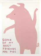 
	
		David Shrigley OBE, 
		British b.1968-
		 
		Animals Series, 2020;
		 
		four offset...
