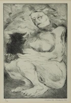 To Be Sold with No Reserve: Maurice Cockrill, British, 1936-2013
Nude with cat;
monochrome...
