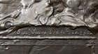 
	
		Charles Pierre Van Der Stappen (Belgian 1843-1910), a patinated bronze relief panel...