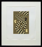 Victor Vasarely, Hungarian/French 1906-1997, L'Echiquier, Plate 2 from Descartes: Discourse de...