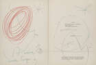 
	
		Joan Miró, 
		Spanish 1893-1983-
		 
		 
		Sans titre, (double page of the...