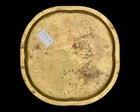 An engraved copper alloy lobed tray, Iran, 19th century or later, 
the central lobed medallion...