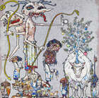 
	
		Takashi Murakami, 
		Japanese b.1962- 
		 
		12 Arhats and Assignation of a Spirit,...