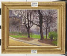 
	
		Ernest Jules Renoux, 
		French 1863-1932-
		
		Jardin et Palais du Trocadéro