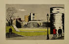 
	
		Fred Uhlman, 
		British 1901-1985- 
		 
		The Tower of London; 
		 
		lithograph...