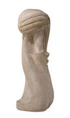 
	
		Joseph Csaky, 
		Hungarian 1888-1971 - 
		 
		Figure; 
		 
		sandstone, H47.5 x W15...