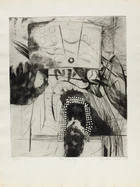 Agathe Sorel, British 1935-2020, Le Balcon engravings, 1964; portfolio of ten engravings on...
