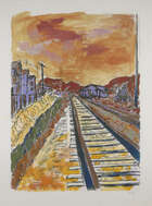 Bob Dylan, 
American b.1941- 
Side Tracks, 18 May 1976, Oklahoma City, Oklahoma; 
unique giclée...