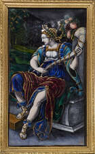 
	
		Jacques I Laudin c.1627-1695, Limoges, late 17th century, a pair of enamel plaques...