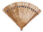 
	
		A collection of Japanese fans, late 19th-early 20th century, including a silk embroidered...
