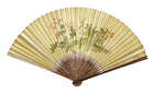 
	
		A collection of Japanese fans, late 19th-early 20th century, including a silk embroidered...