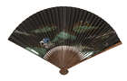 
	
		A collection of Japanese fans, late 19th-early 20th century, including a silk embroidered...